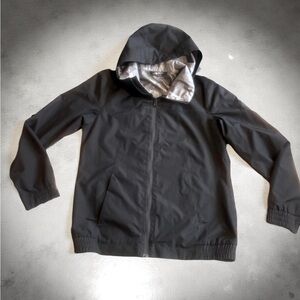 The North Face Dryvent Rain Jacket Women's Size Large Black with Hood